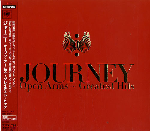 journey greatest hits open arms