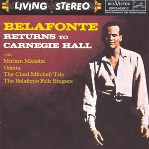 BELAFONTE RETURNS TO CARNEGIE HALL