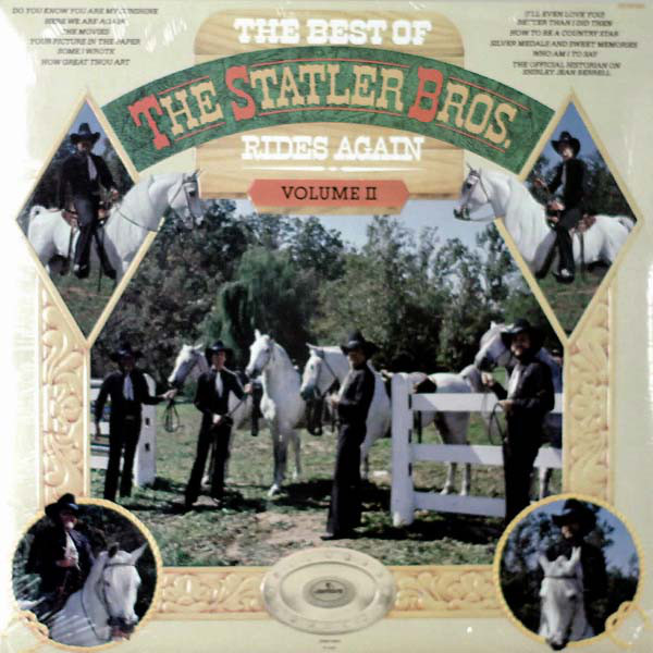 THE BEST OF THE STATLER BROTHERS RIDES AGAIN,VOL.2
