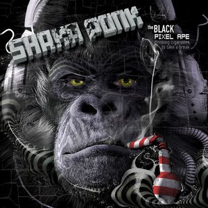 THE BLACK PIXEL APE (DRINKING CIGARETTES TO TAKE A BREAK)